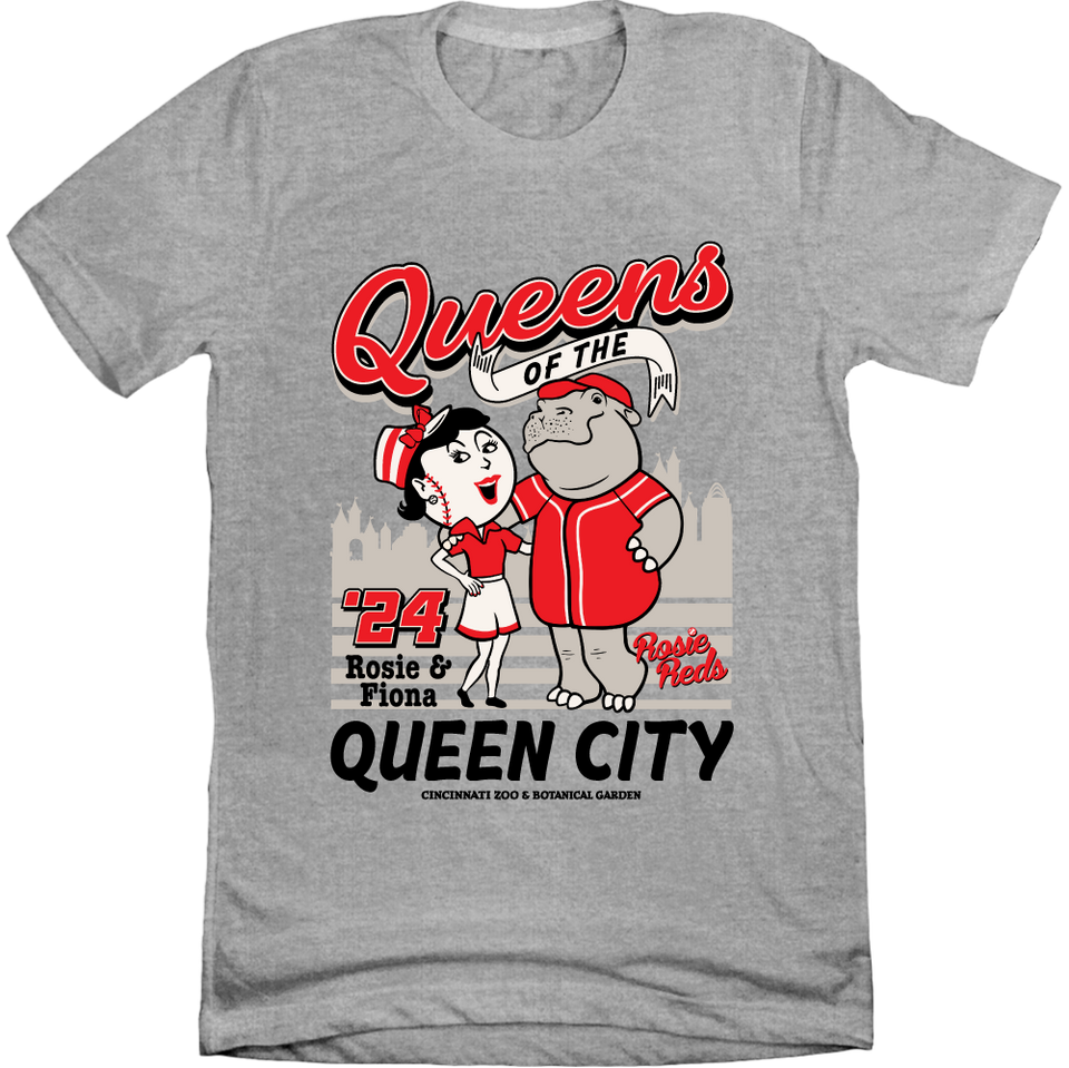 Queens of the Queen City - Rosie Reds & Fiona Grey Tee
