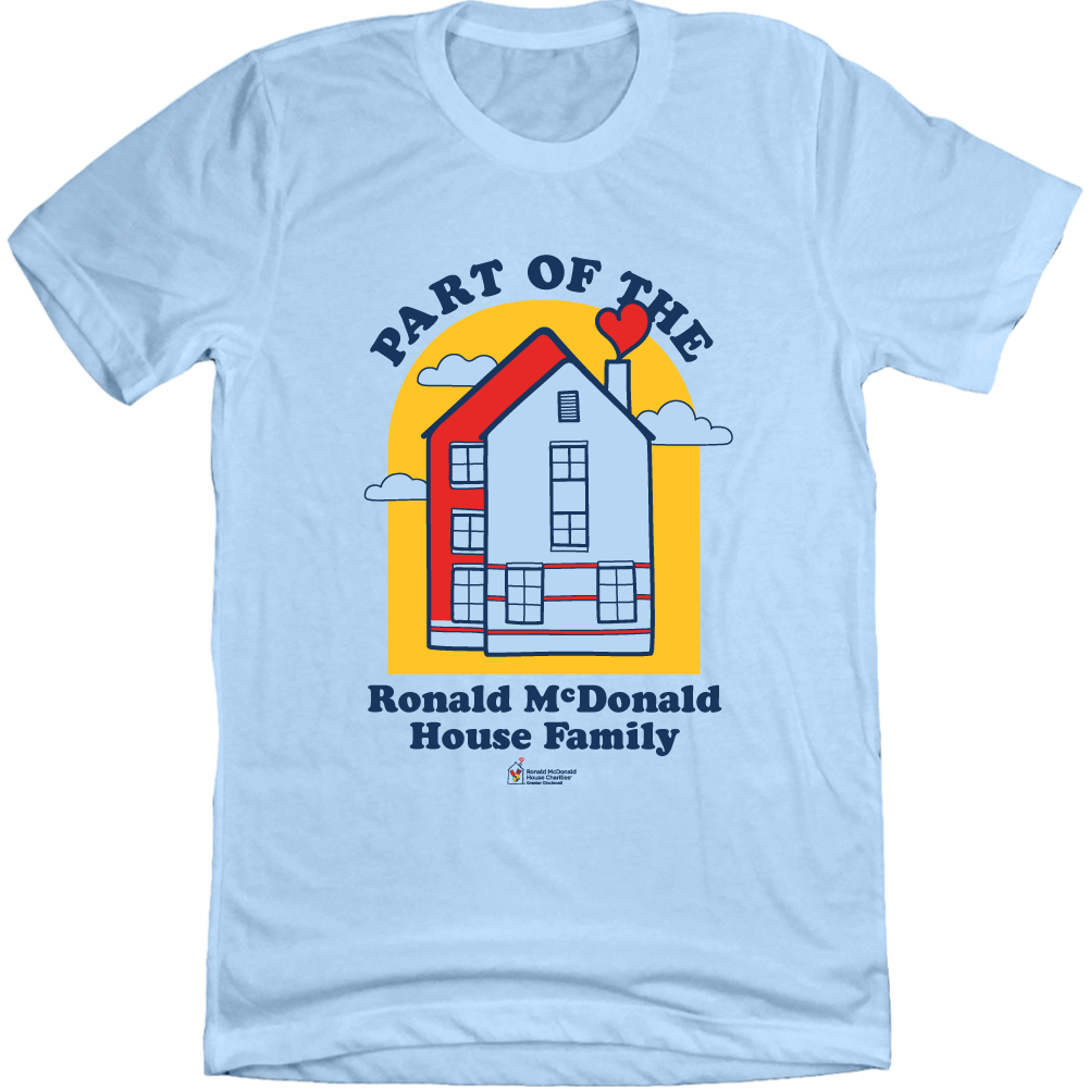 Part of the Ronald McDonald House Family