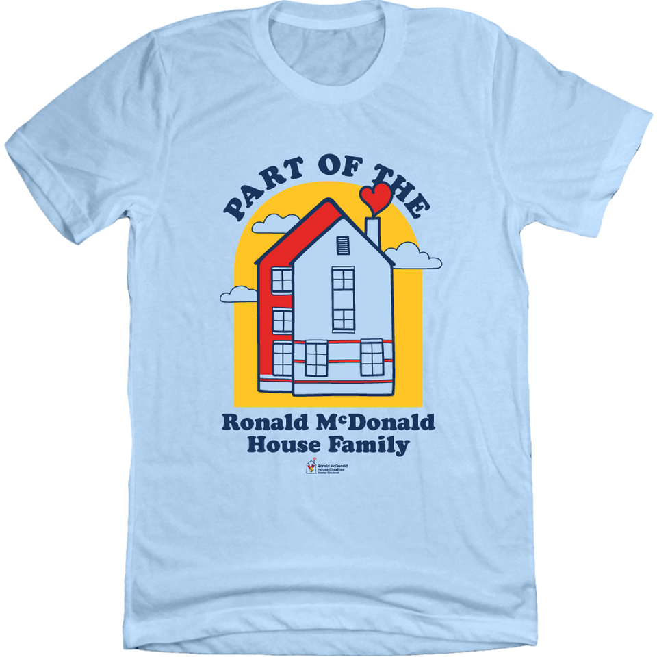 Part of the Ronald McDonald House Family