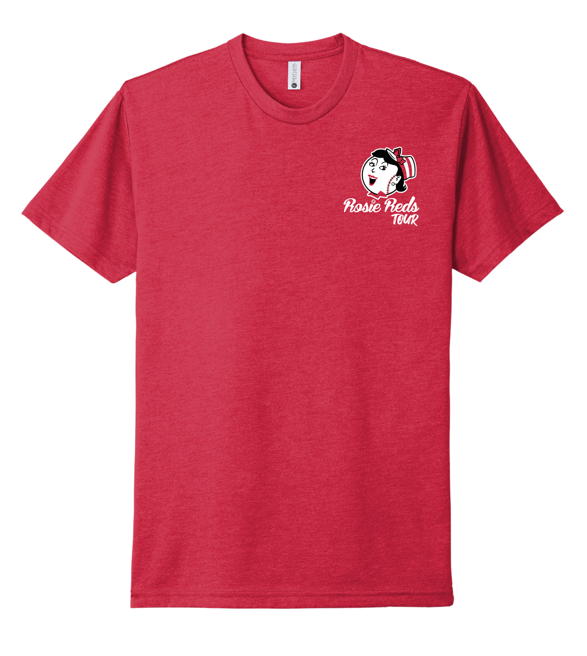 Rosie Reds Tour 2023 T-shirt front Cincy Shirts