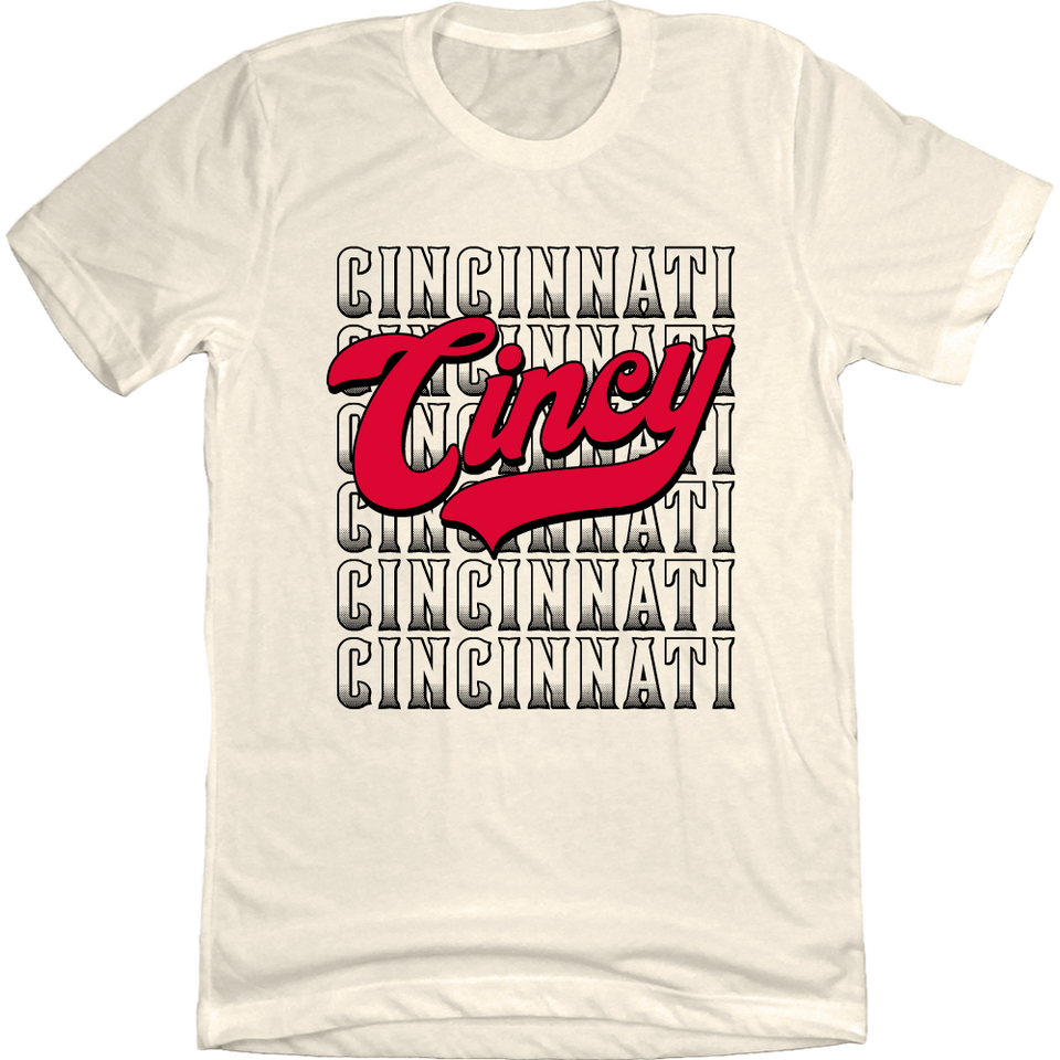 Cincinnati Repeat Cincy Script