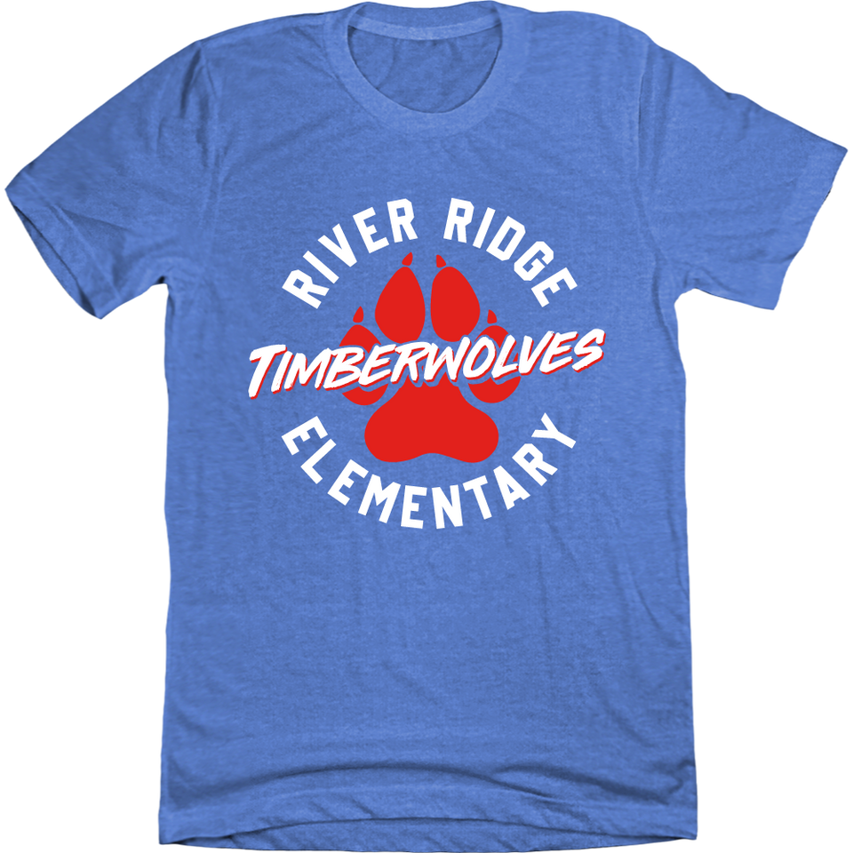 River Ridge - Timberwolves Circle Logo Cincy Shirts