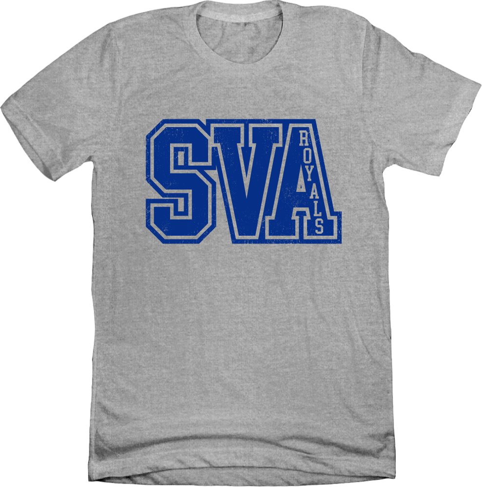 Summit View Academy - SVA Royals Block Distressed