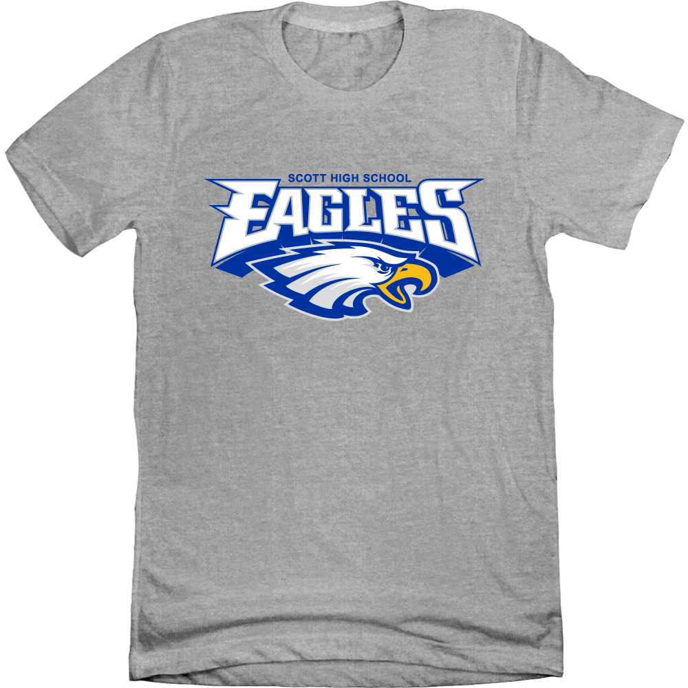 Scott High School Eagle Head Scott High - Cincy Shirts