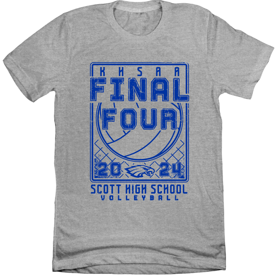 Scott High School Volleyball 2024 Final Four Tee