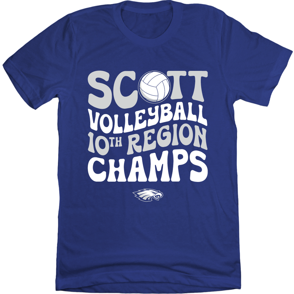 Scott Volleyball 10th Region Champs Tee