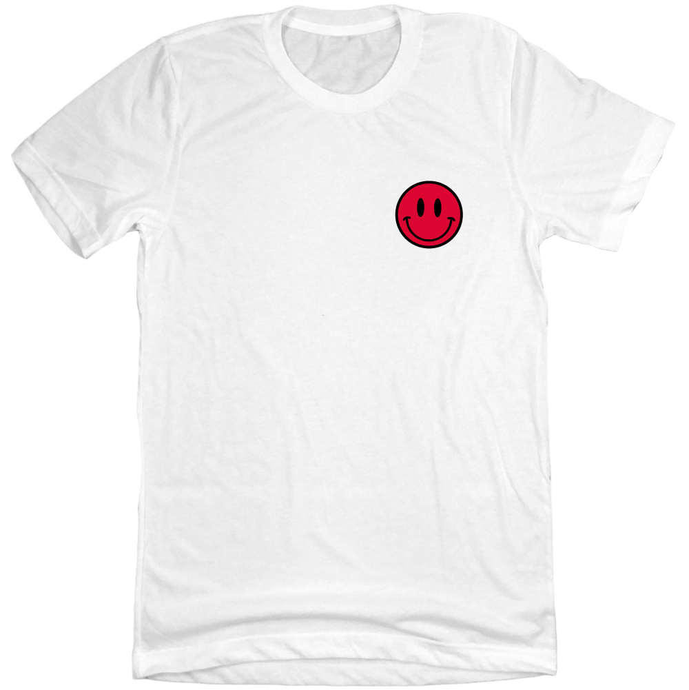 Baseballs & Smiley Faces Tee - Comfort Colors® Front Print