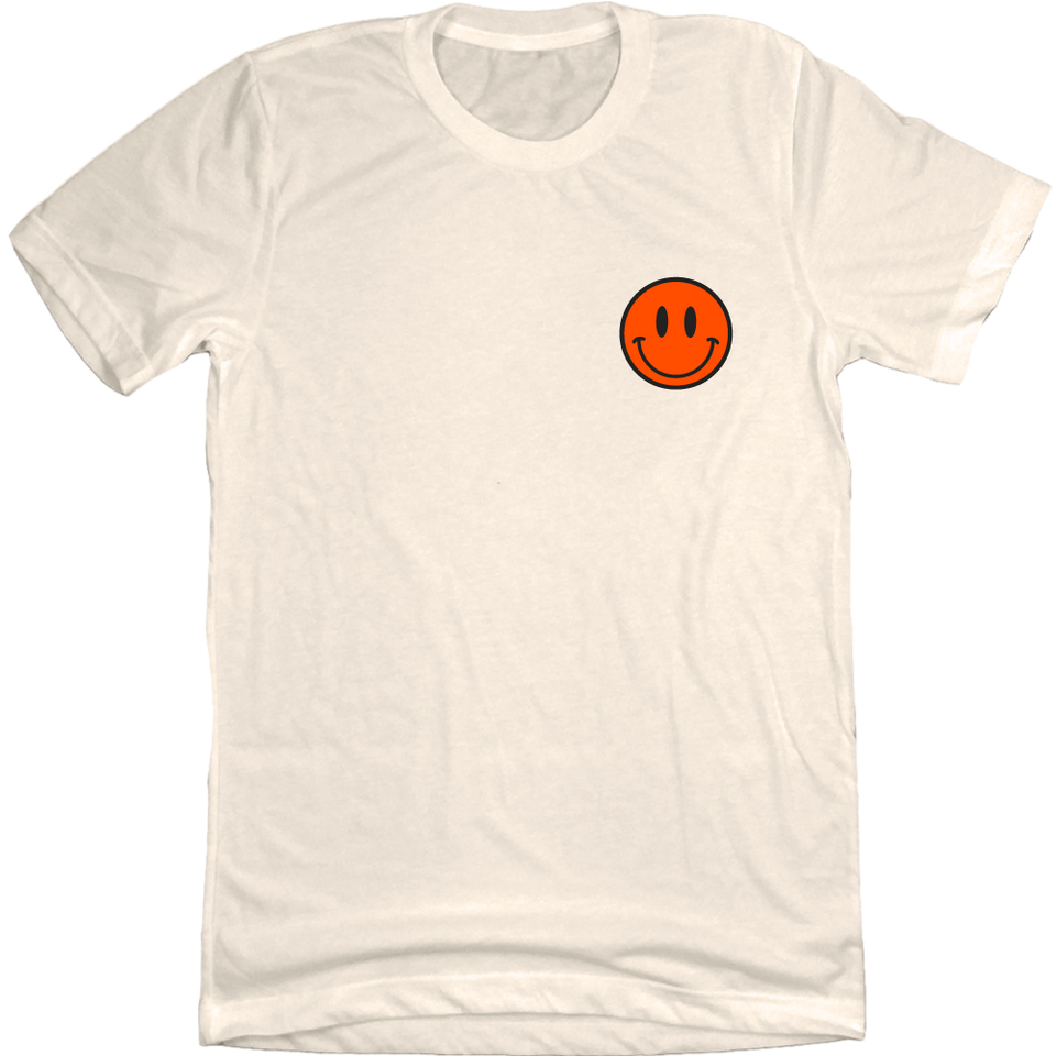 Footballs & Smiley Faces - Comfort Colors® Tee Front Print