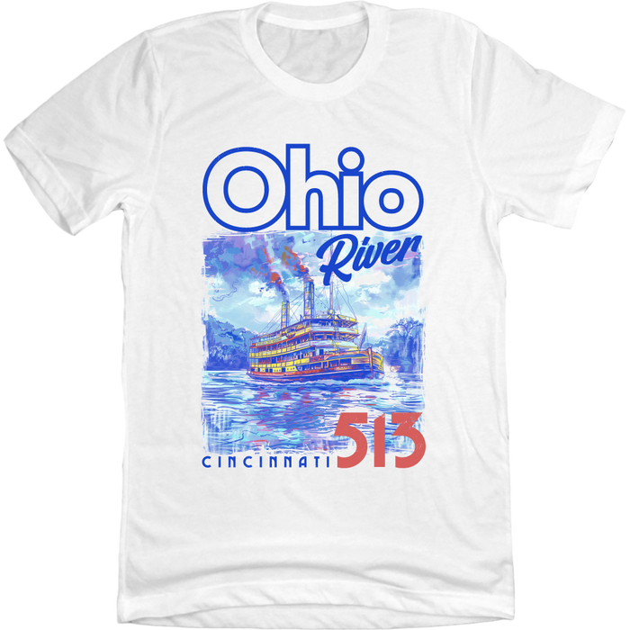 Ohio River Watercolor Tee | Spring Break Apparel | Cincy Shirts