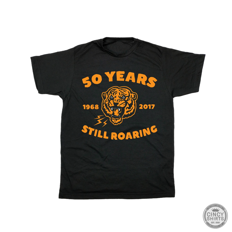 50 Years Still Roaring - Youth Sizes - Cincy Shirts