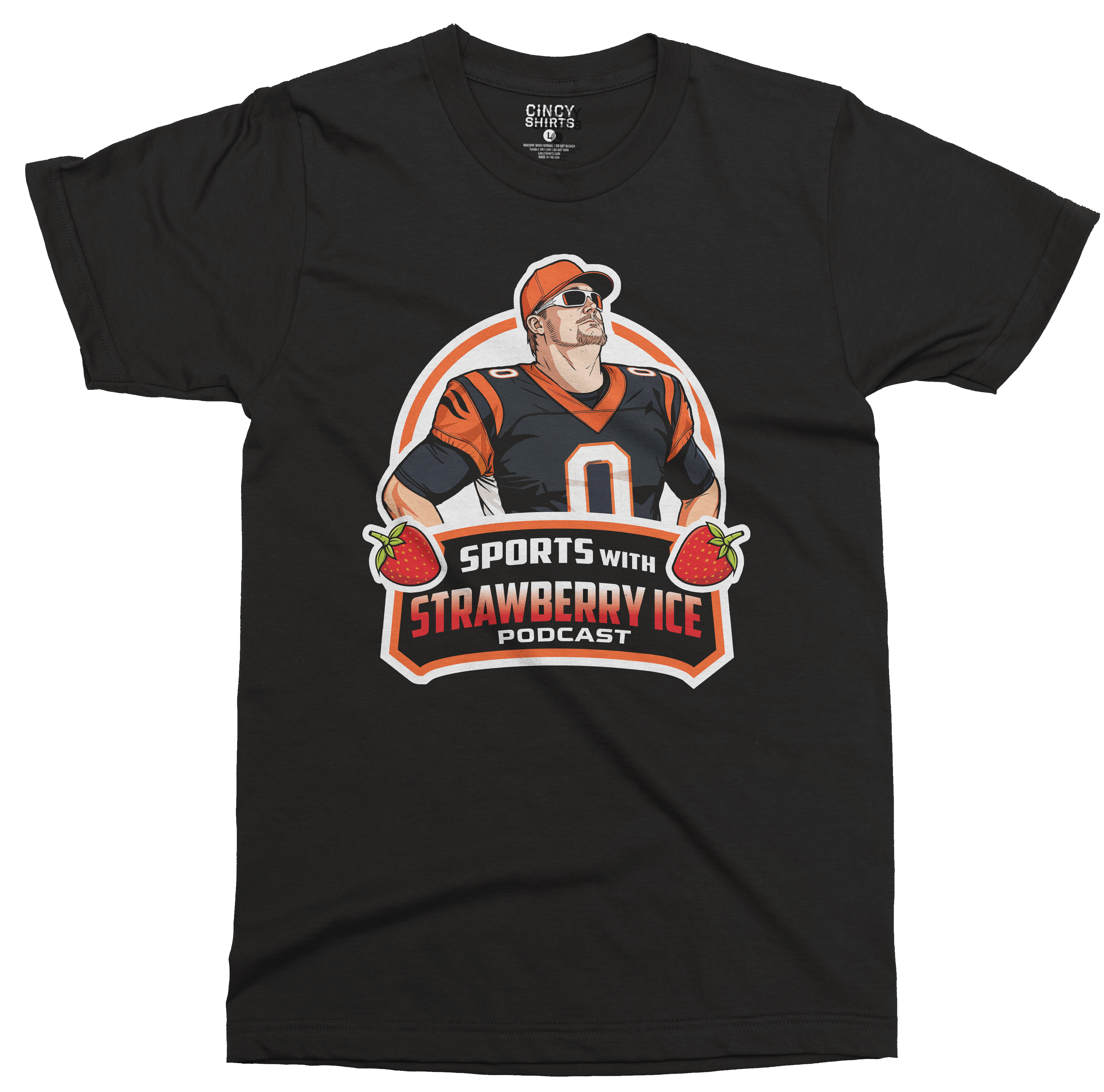 Football with Strawberry Ice