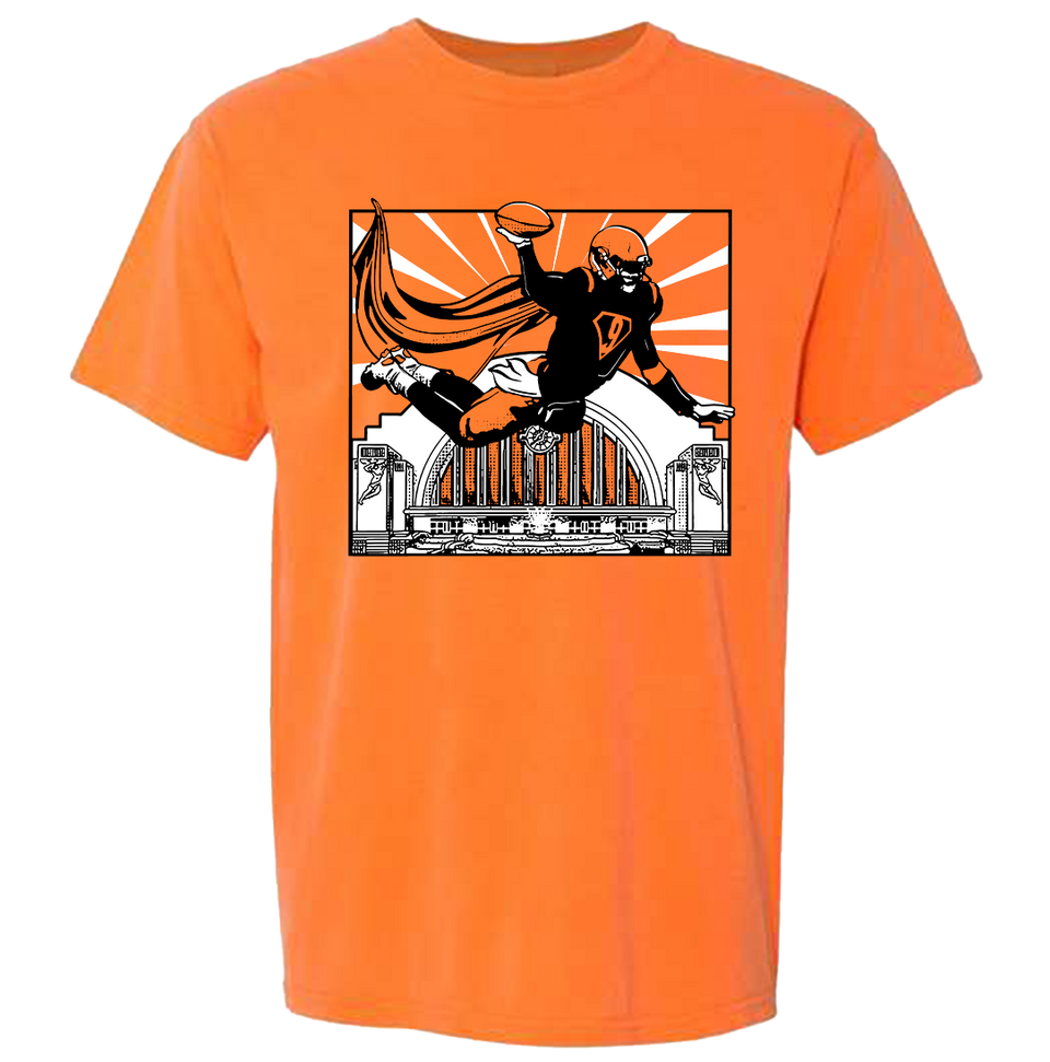 Superhero Joe Orange CC Tee