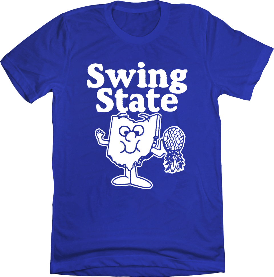 Swing State Blue Tee