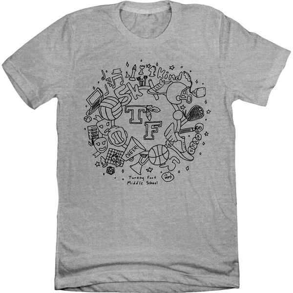 Turkey Foot Middle School Grade 7 Cincy Shirts