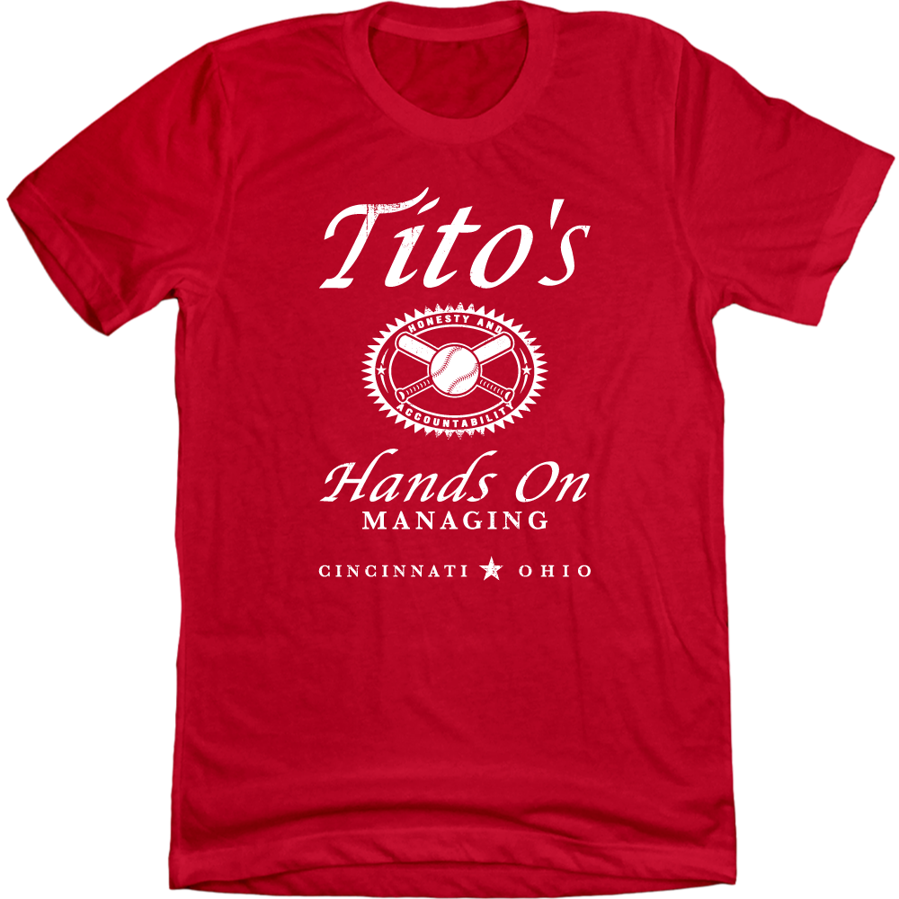 Tito's Hands On Managing Tee