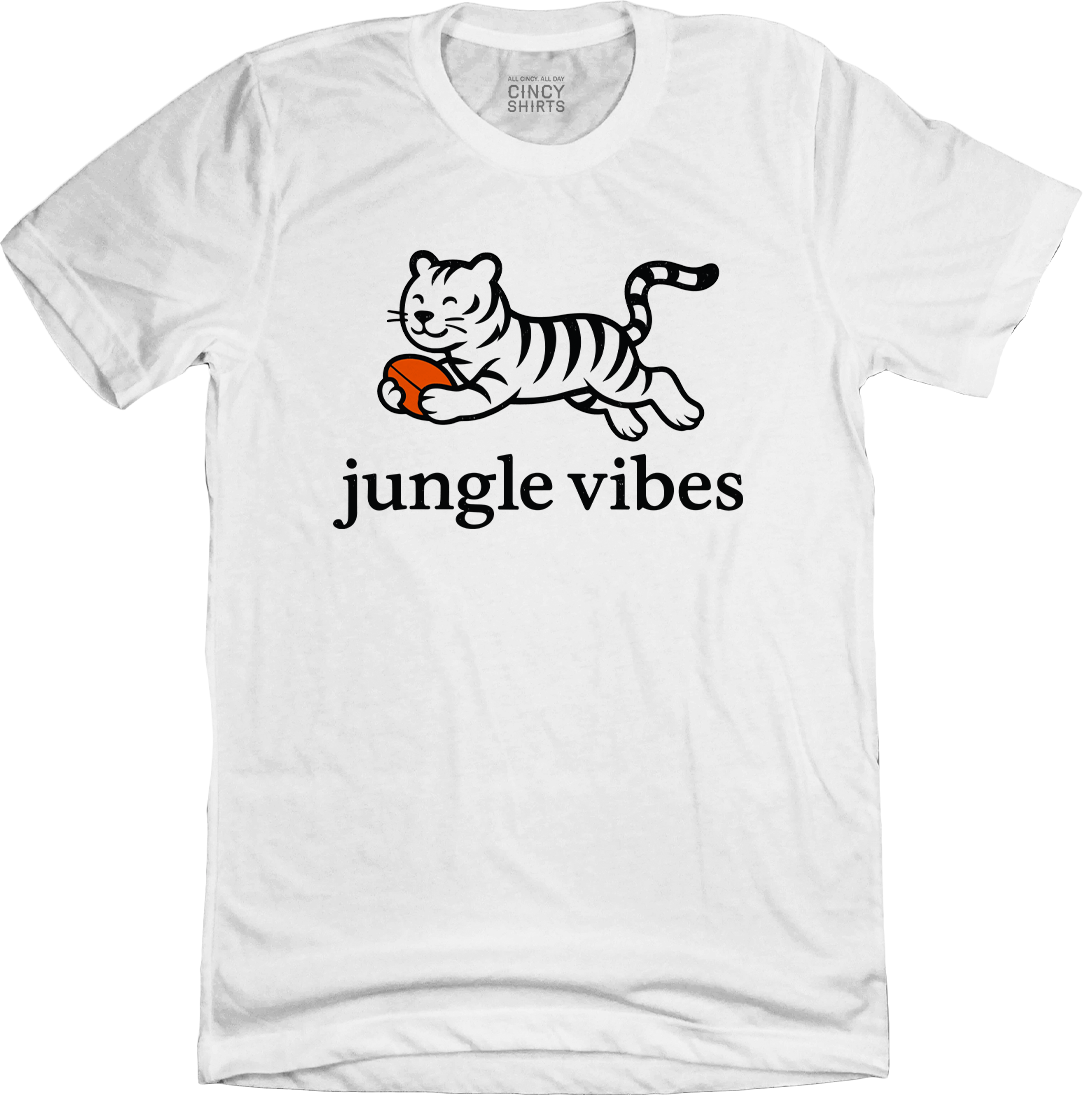 Jungle Vibes Run Wild  White TIger