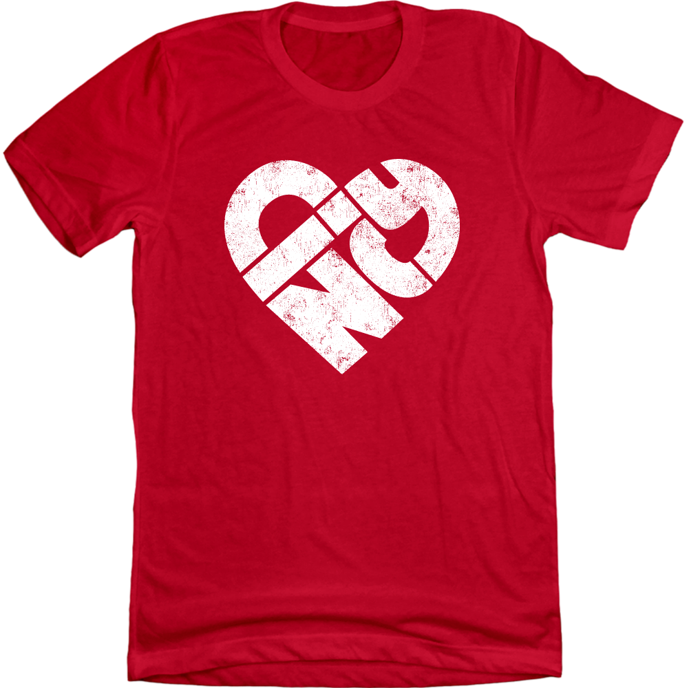 Cincy Heart Shape - Cincy Shirts