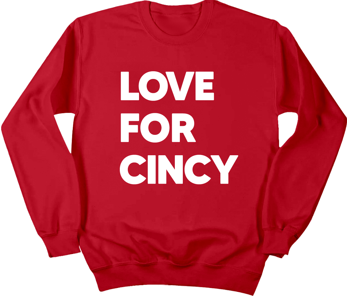 Love For Cincy Block - Cincy Shirts