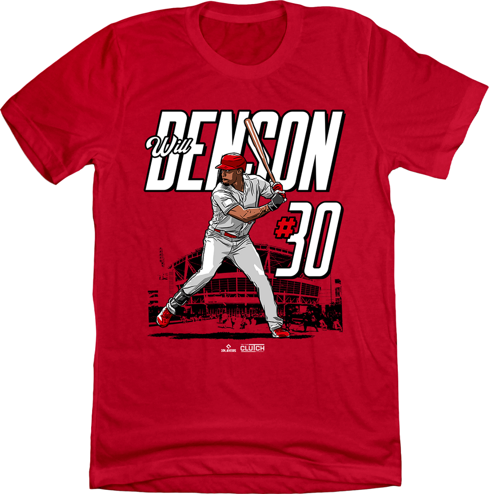 Will Benson MLBPA Stadium T-shirt Cincy Shirts