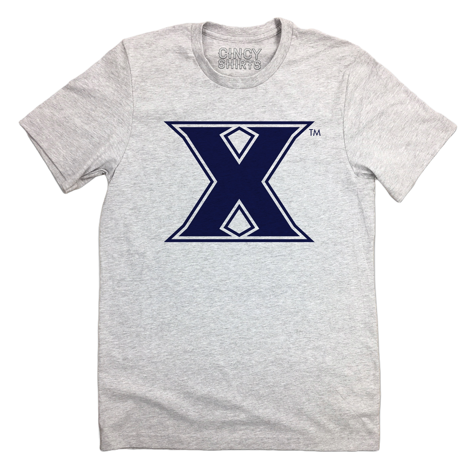 "X" Xavier Logo - Cincy Shirts