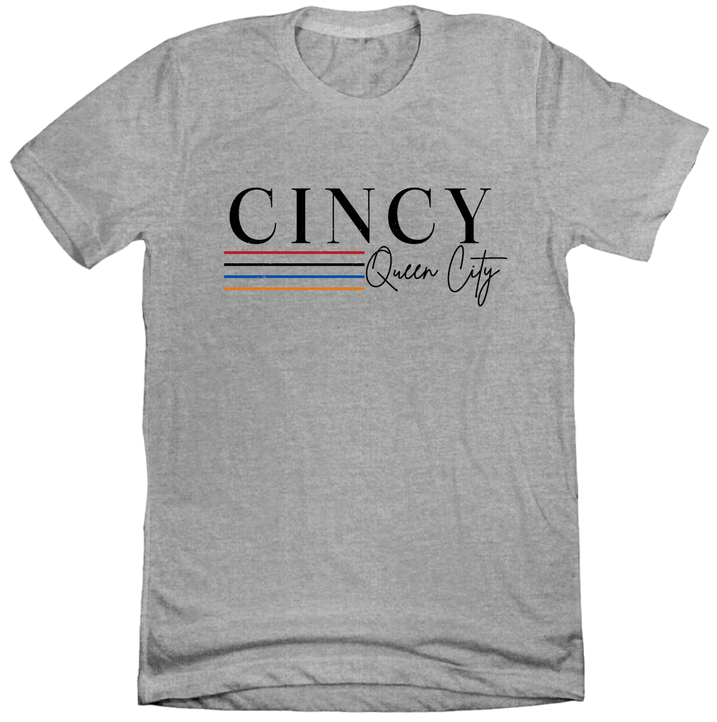 Cincy Queen City Young Entrepreneurs sport grey Cincy Shirts