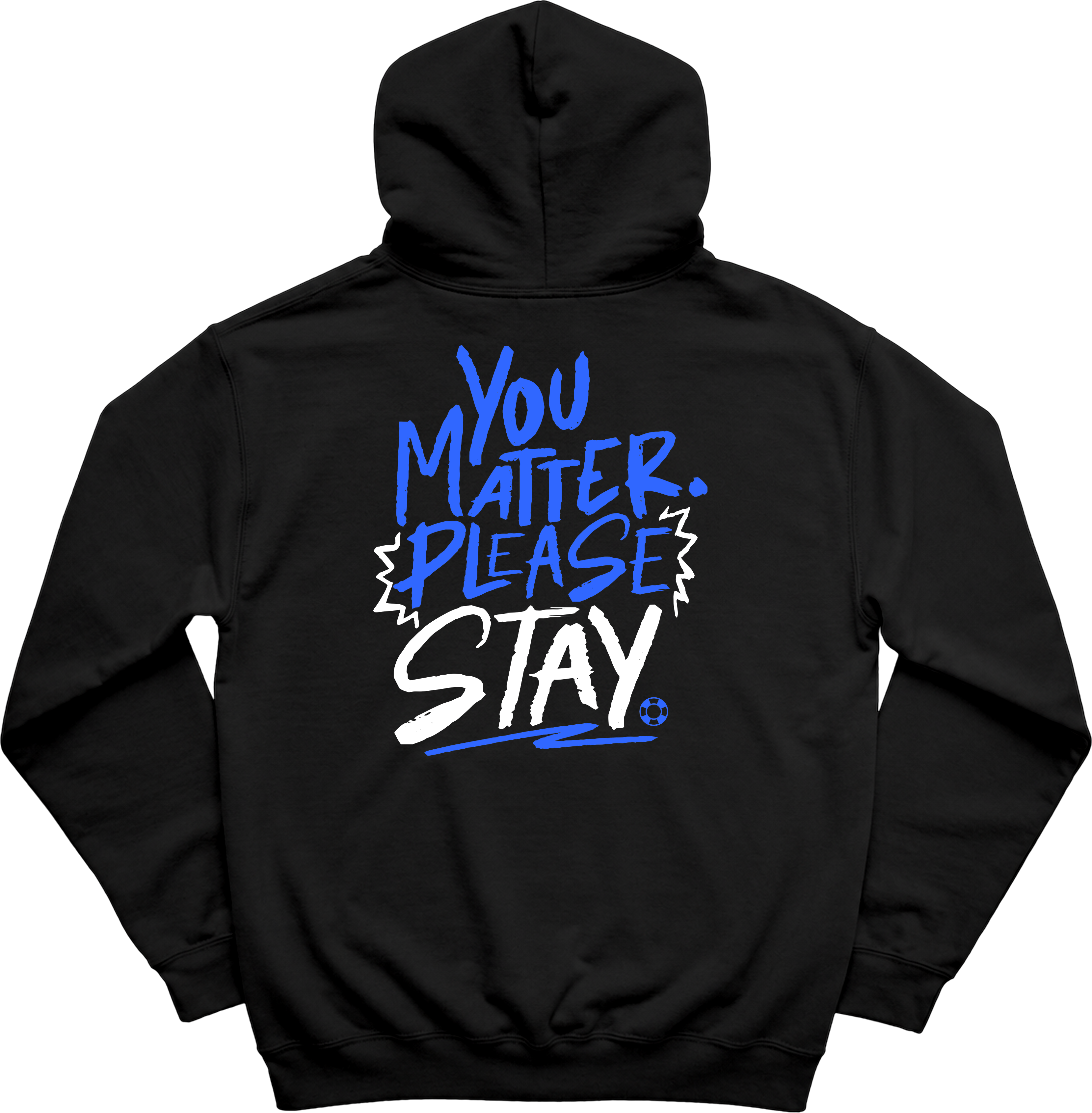You Matter Please Stay Expressive Type Tee