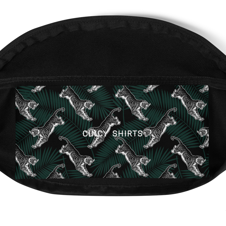 Cincinnati Football Hawaiian Fanny Pack - Black