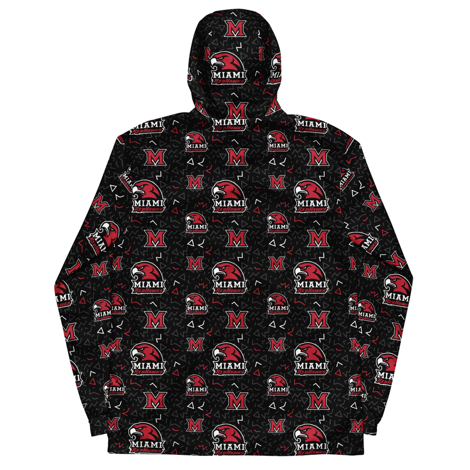 Miami University All Over Print Windbreaker