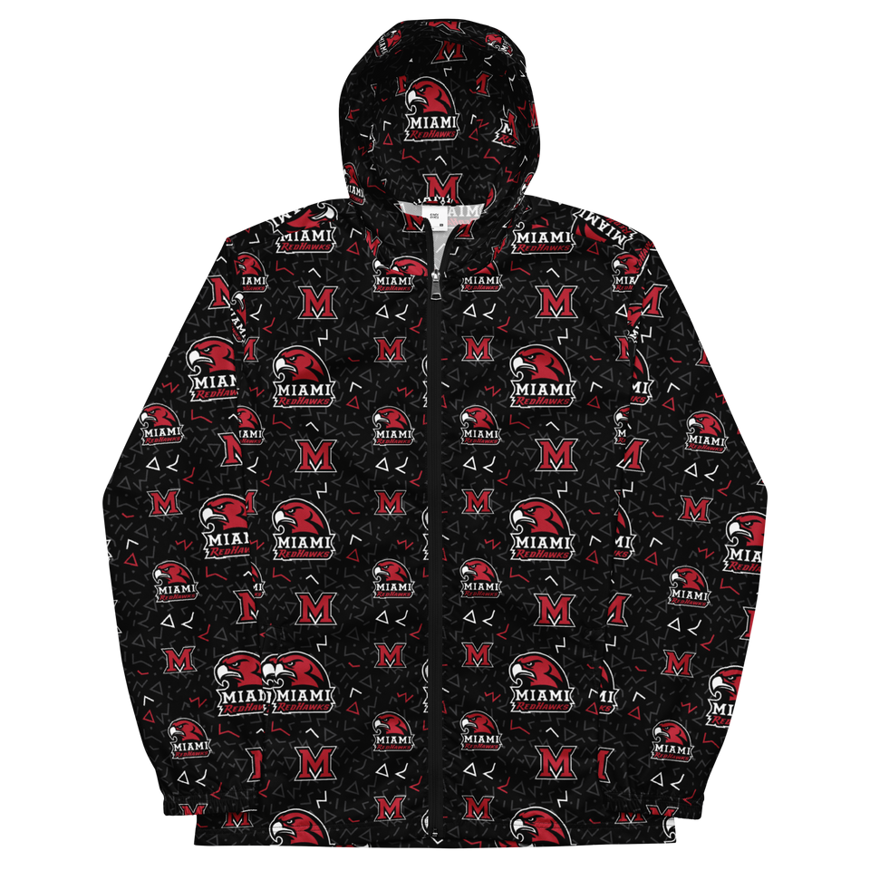 Miami University All Over Print Windbreaker