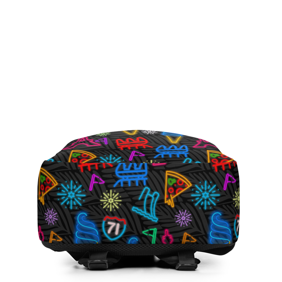 Cincinnati Theme Park Patterned Minimalist Backpack