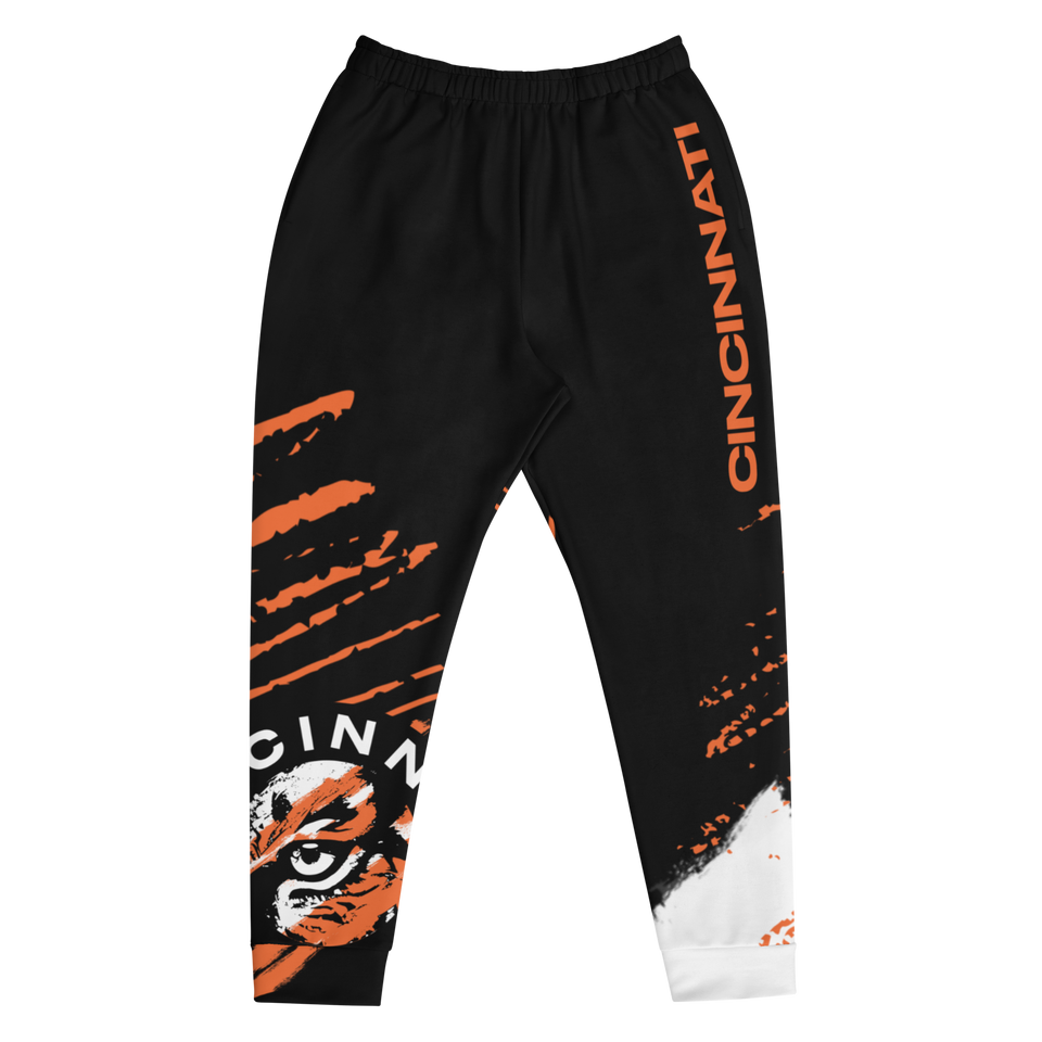 Cincinnati Football Retro Grunge Men's Joggers