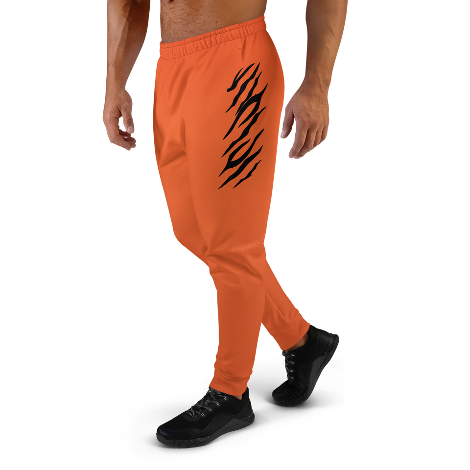 Orange High Stripe Joggers