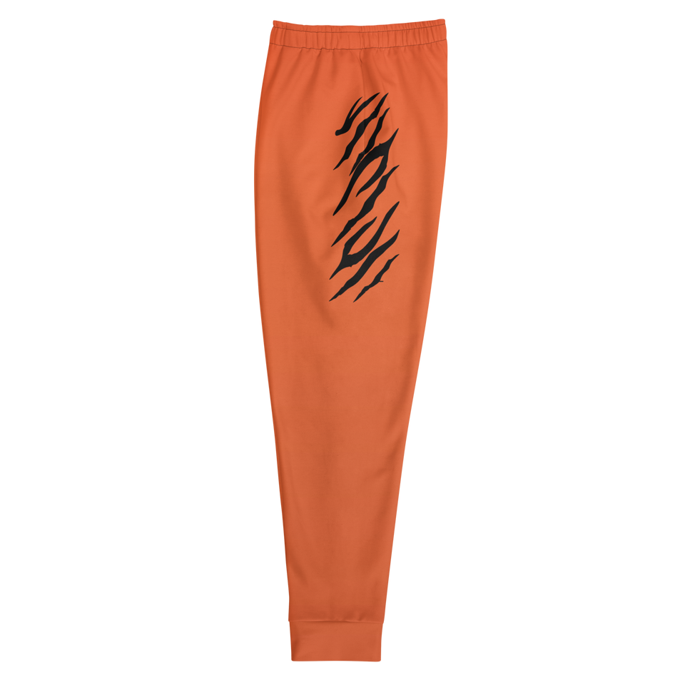 Orange High Stripe Joggers