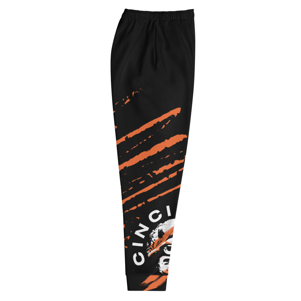 Cincinnati Football Retro Grunge Men's Joggers