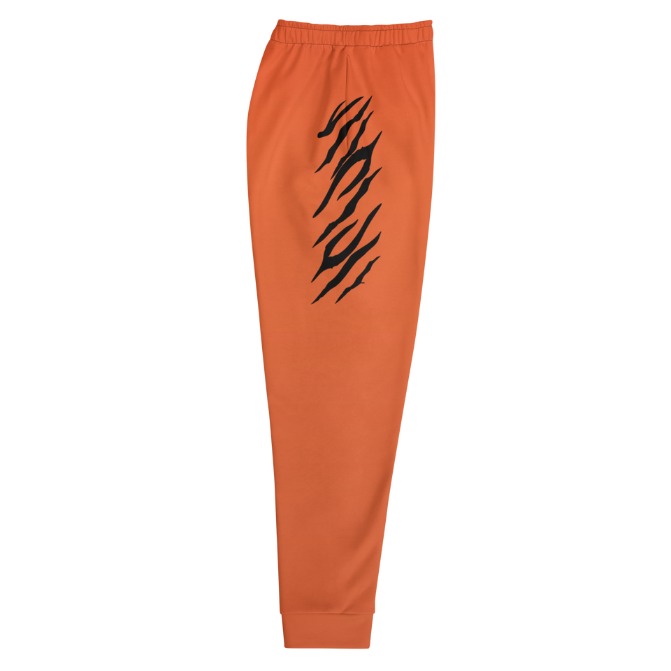 Orange High Stripe Joggers