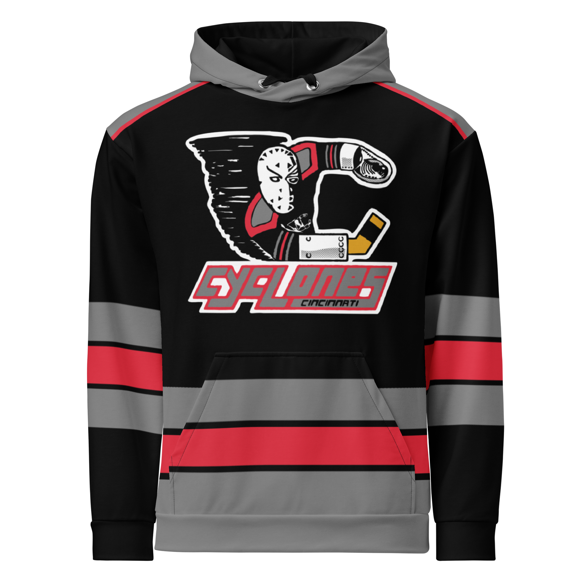 Cincinnati Cyclones Retro Hoodie | Hockey Apparel | Cincy Shirts