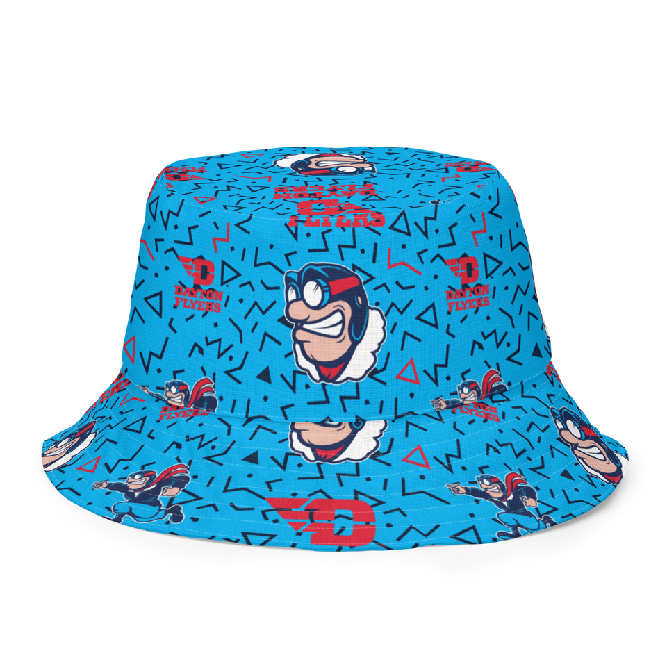 University of Dayton Patterned Reversible bucket hat