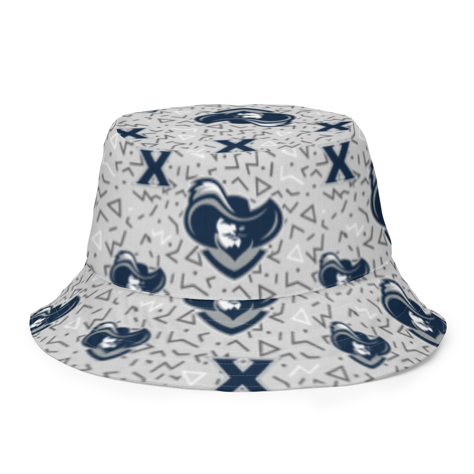 Xavier University Patterned Reversible bucket hat