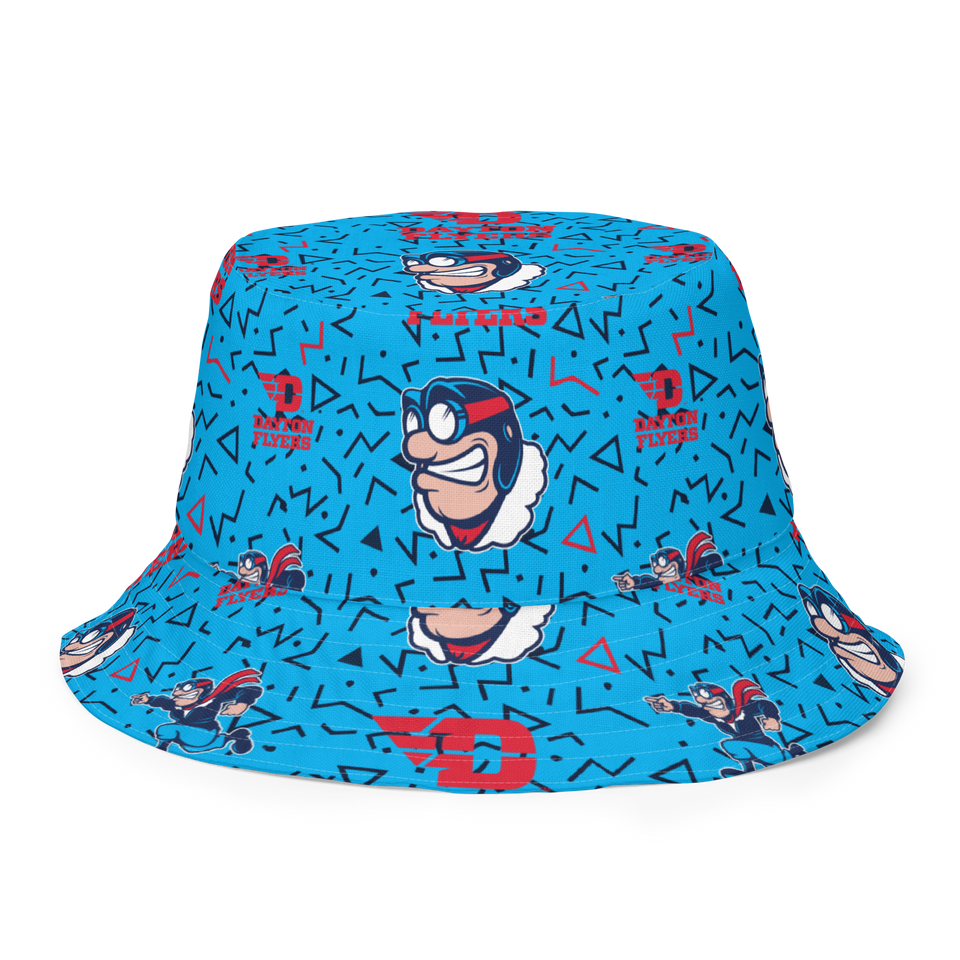 University of Dayton Patterned Reversible bucket hat