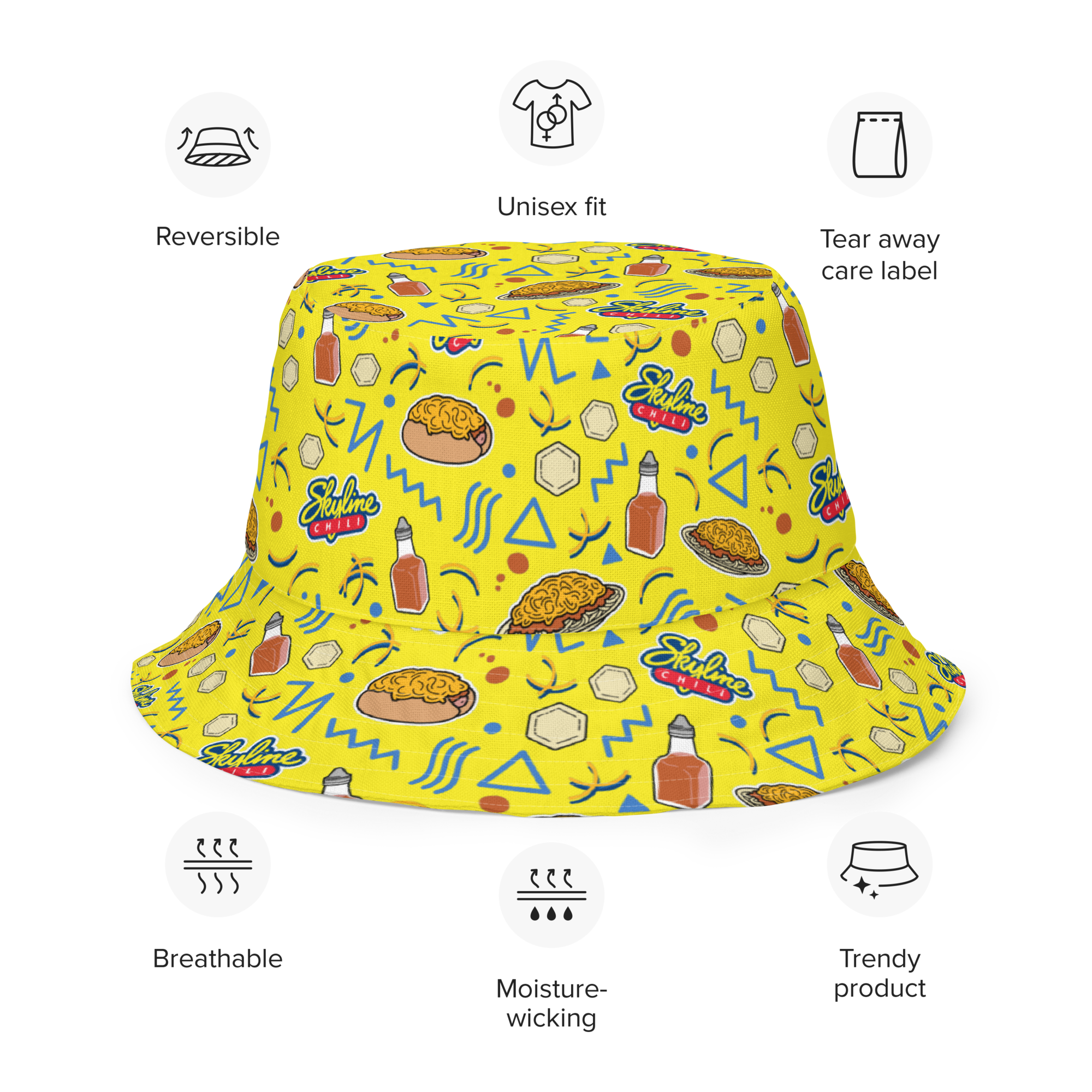 Skyline Chili Reversible Bucket Hat