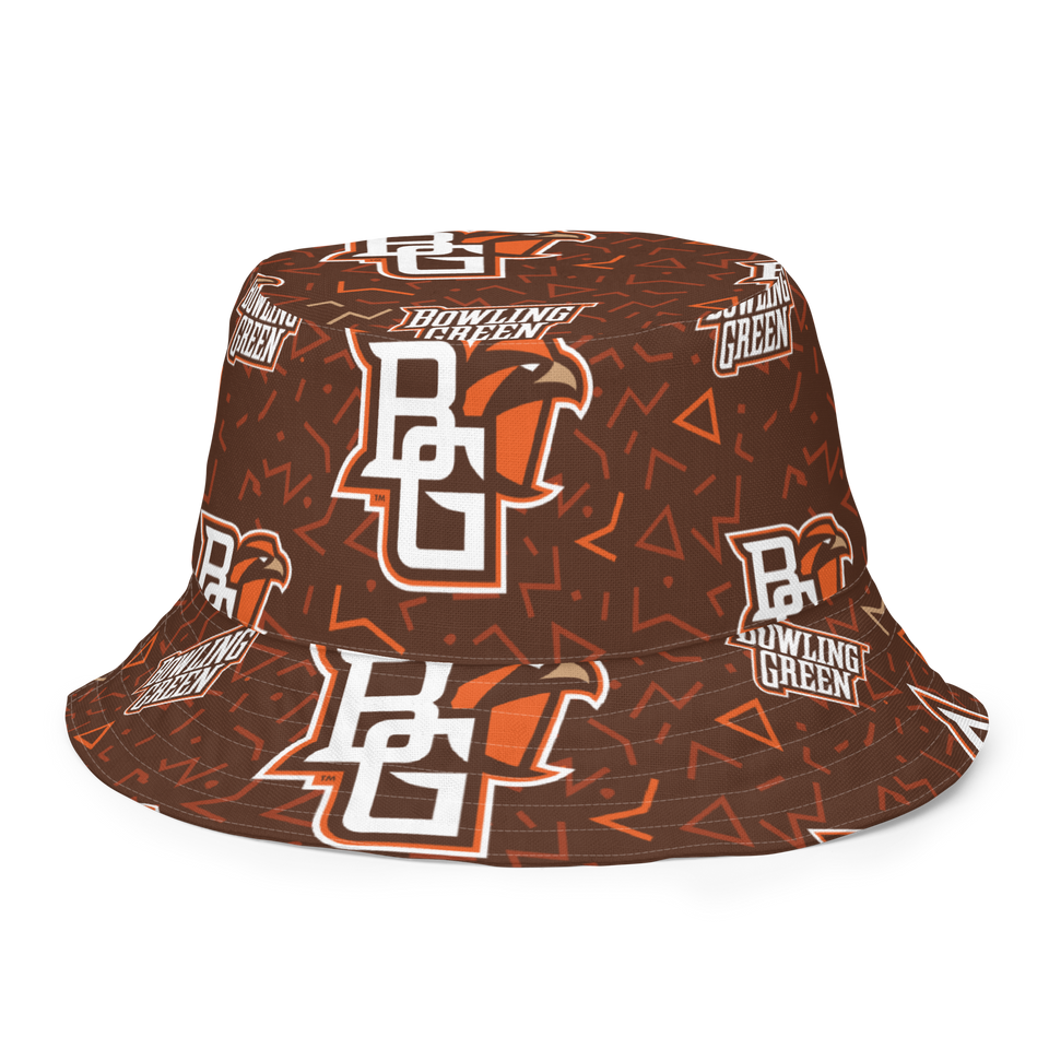 Bowling Green Patterned Reversible bucket hat