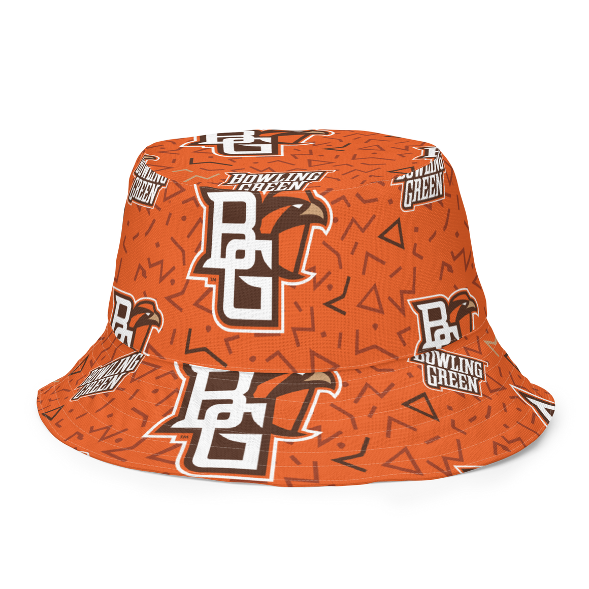 Bowling Green Patterned Reversible bucket hat