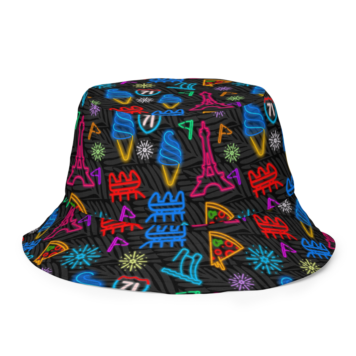 Theme Park Reversible bucket hat display picture 2