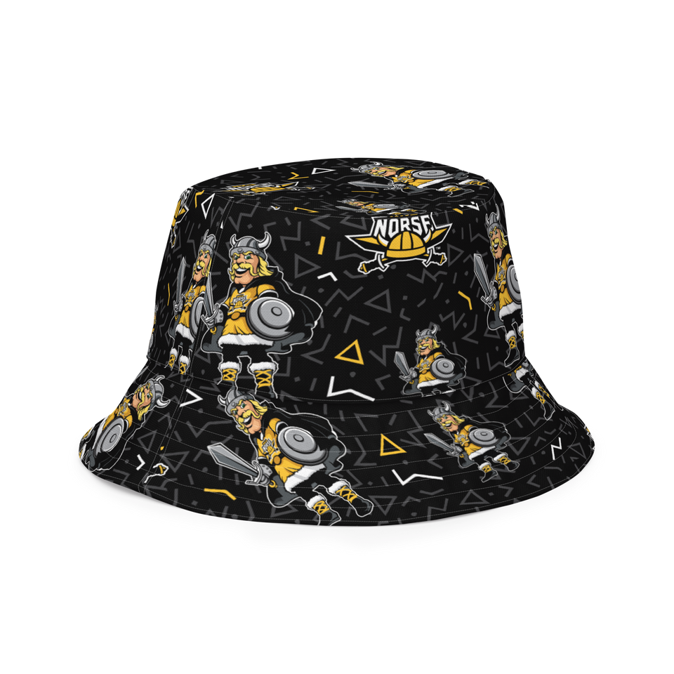 NKU Patterned Reversible bucket hat