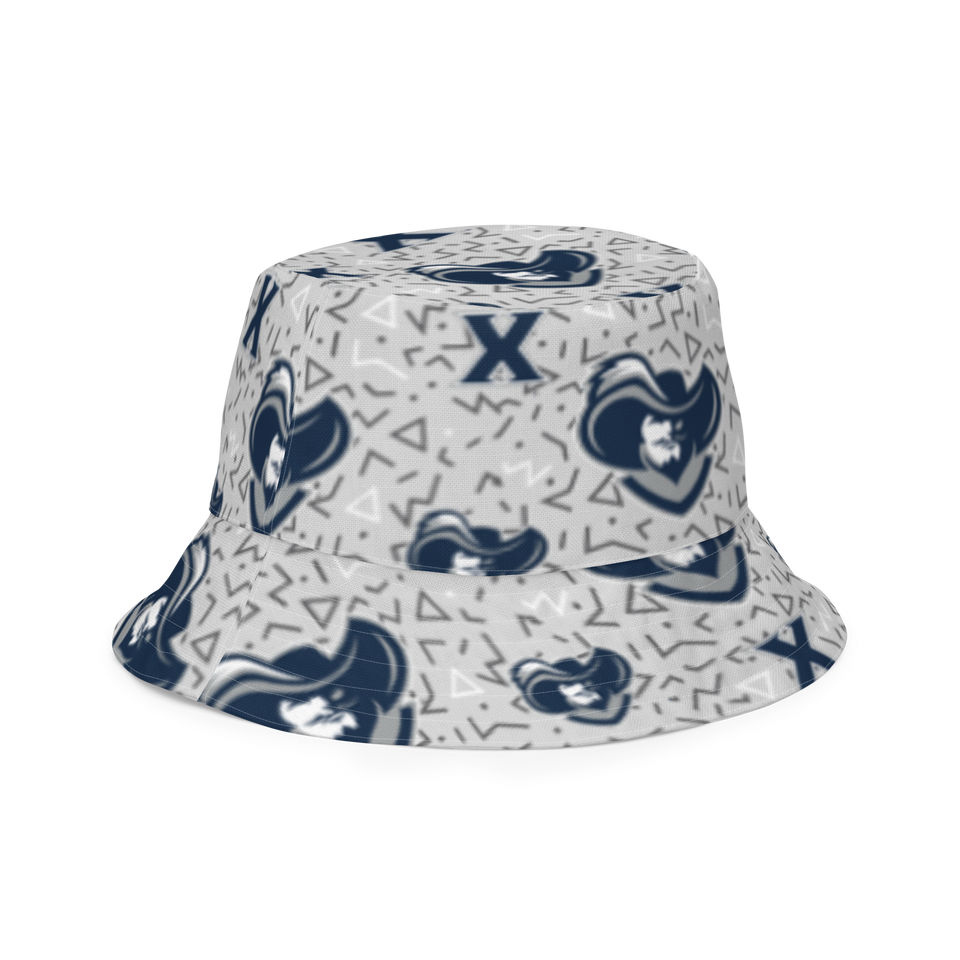 Xavier University Patterned Reversible bucket hat