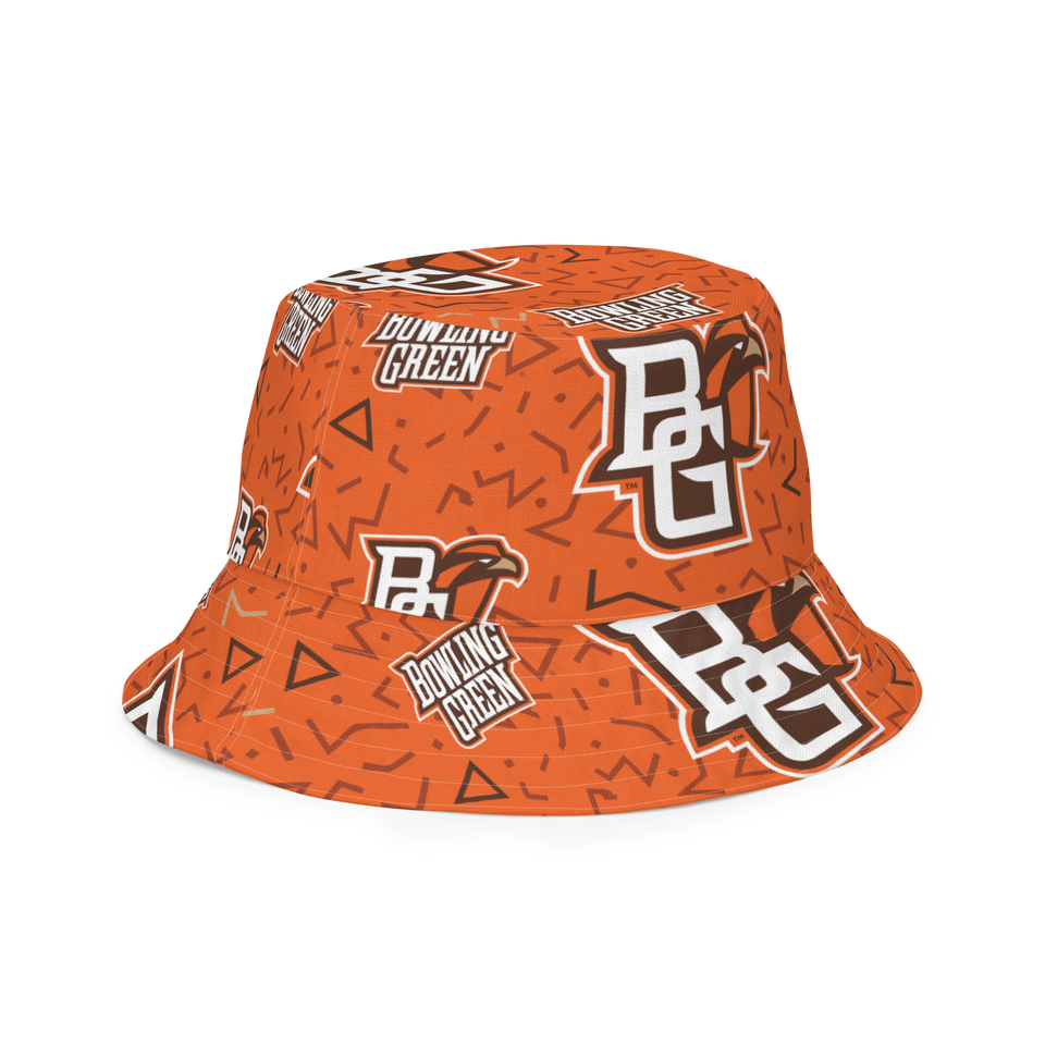 Bowling Green Patterned Reversible bucket hat