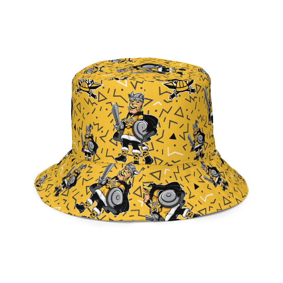 NKU Patterned Reversible bucket hat