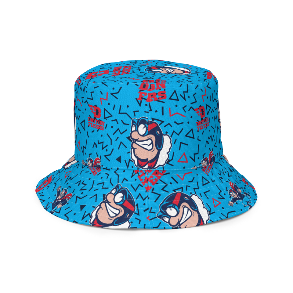 University of Dayton Patterned Reversible bucket hat