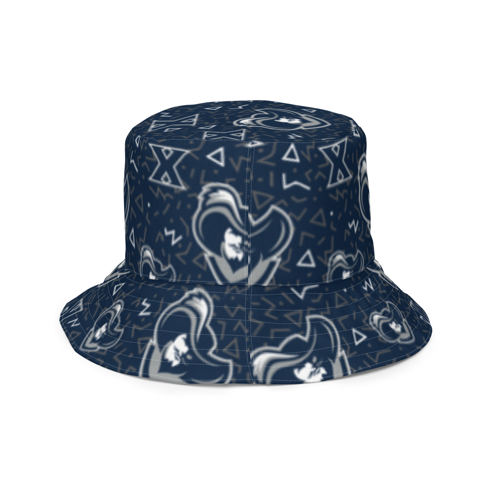 Xavier University Patterned Reversible bucket hat