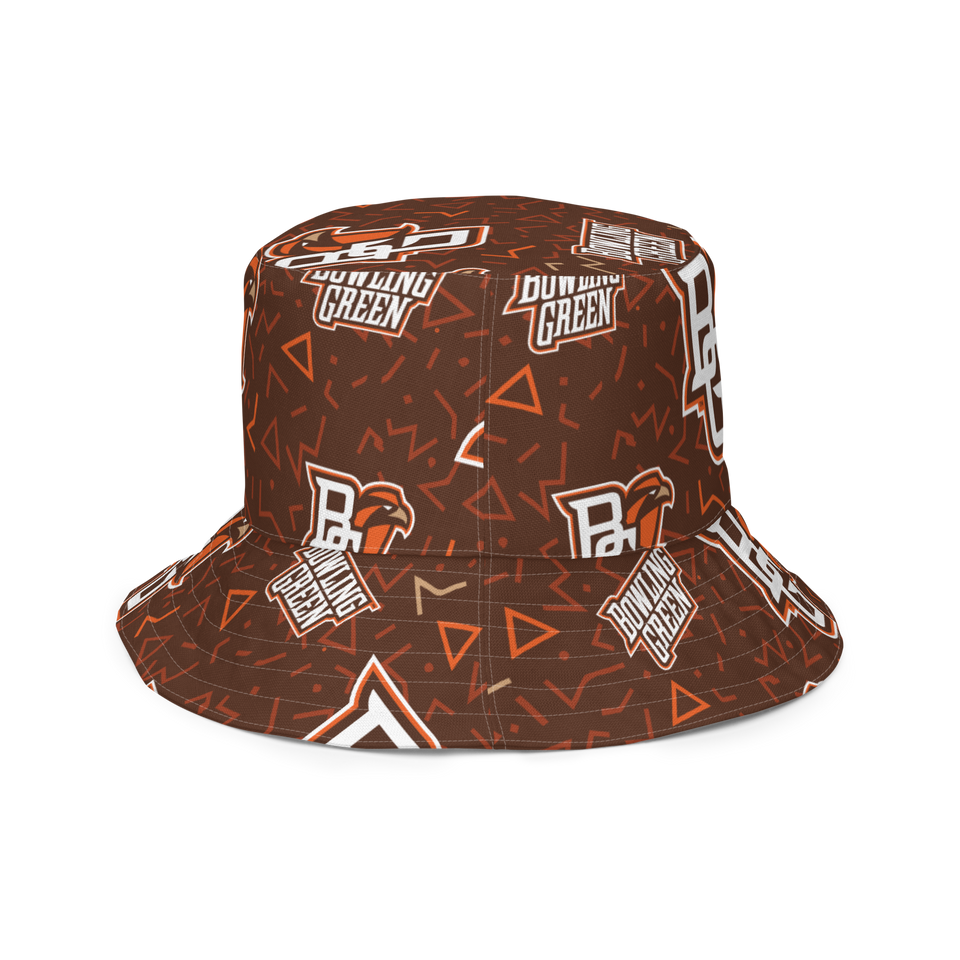 Bowling Green Patterned Reversible bucket hat